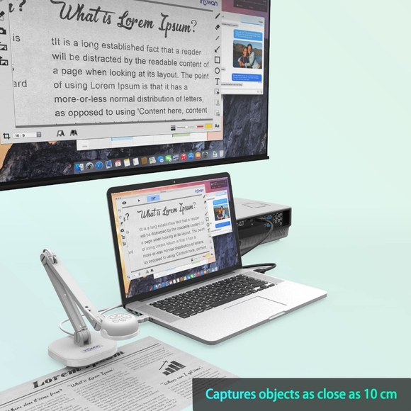 INSWAN INS-1A USB Document Camera with Auto-Focus and LED - Picture 13 of 13